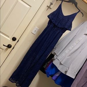 Pretty navy blue dress